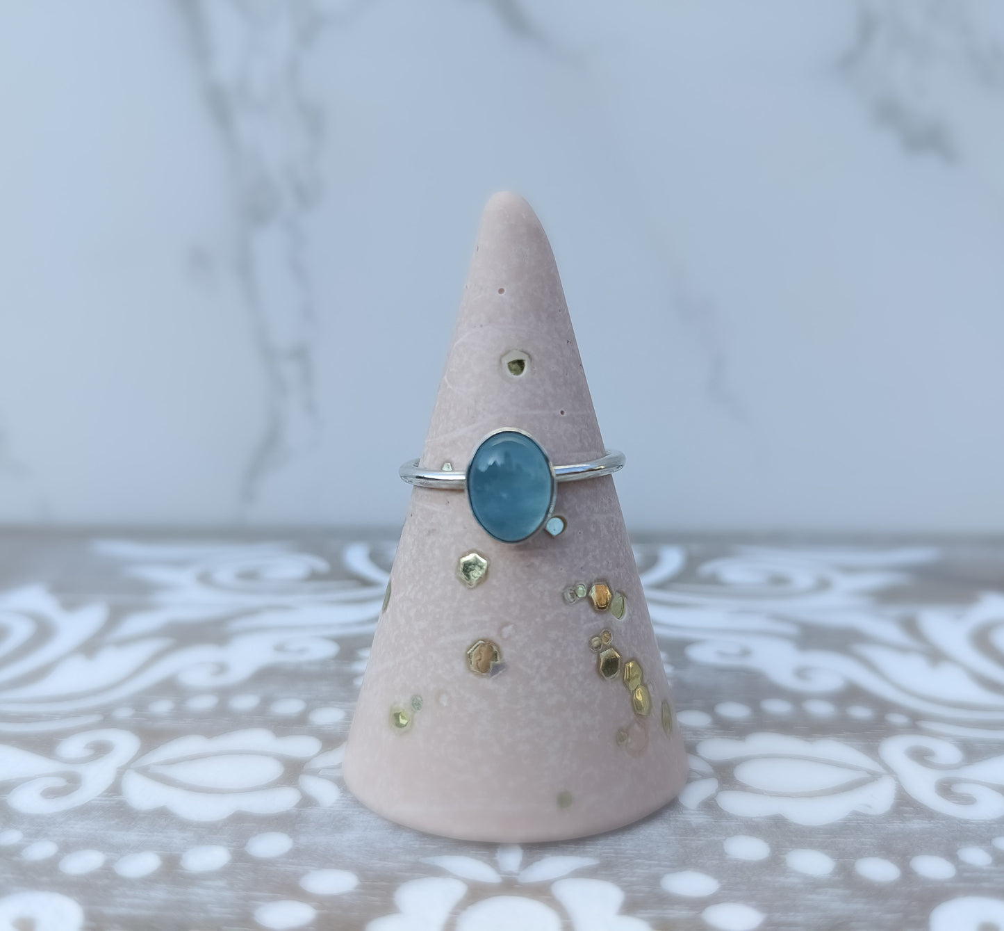 Aquamarine Ring