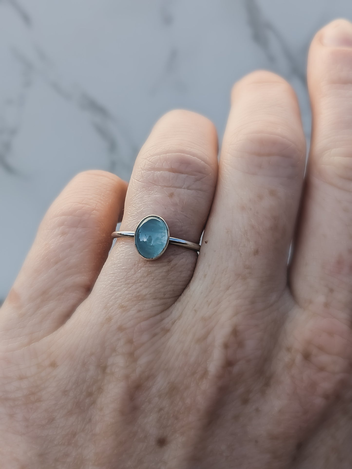 Aquamarine Ring