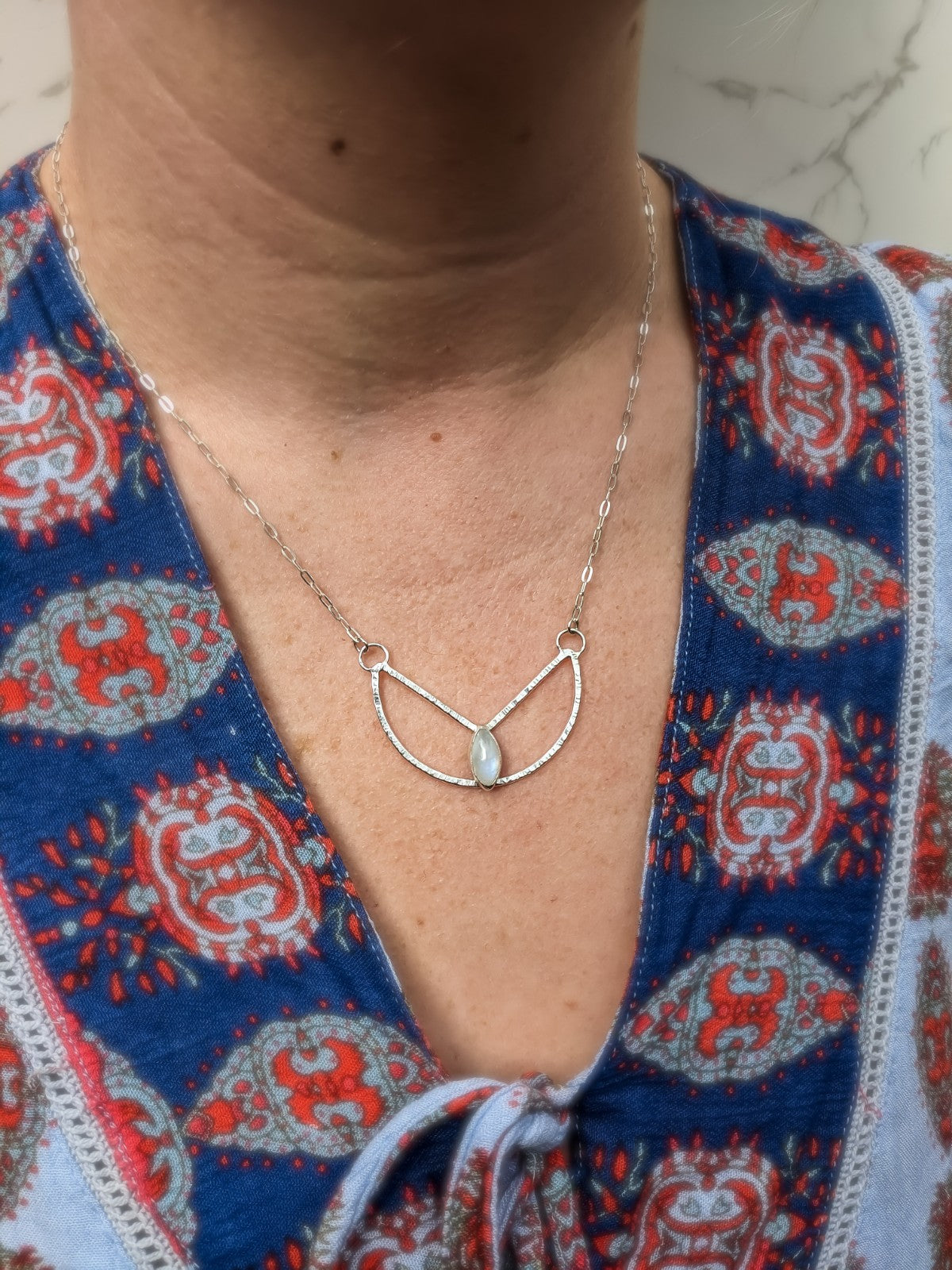 Anthea Moonstone Necklace