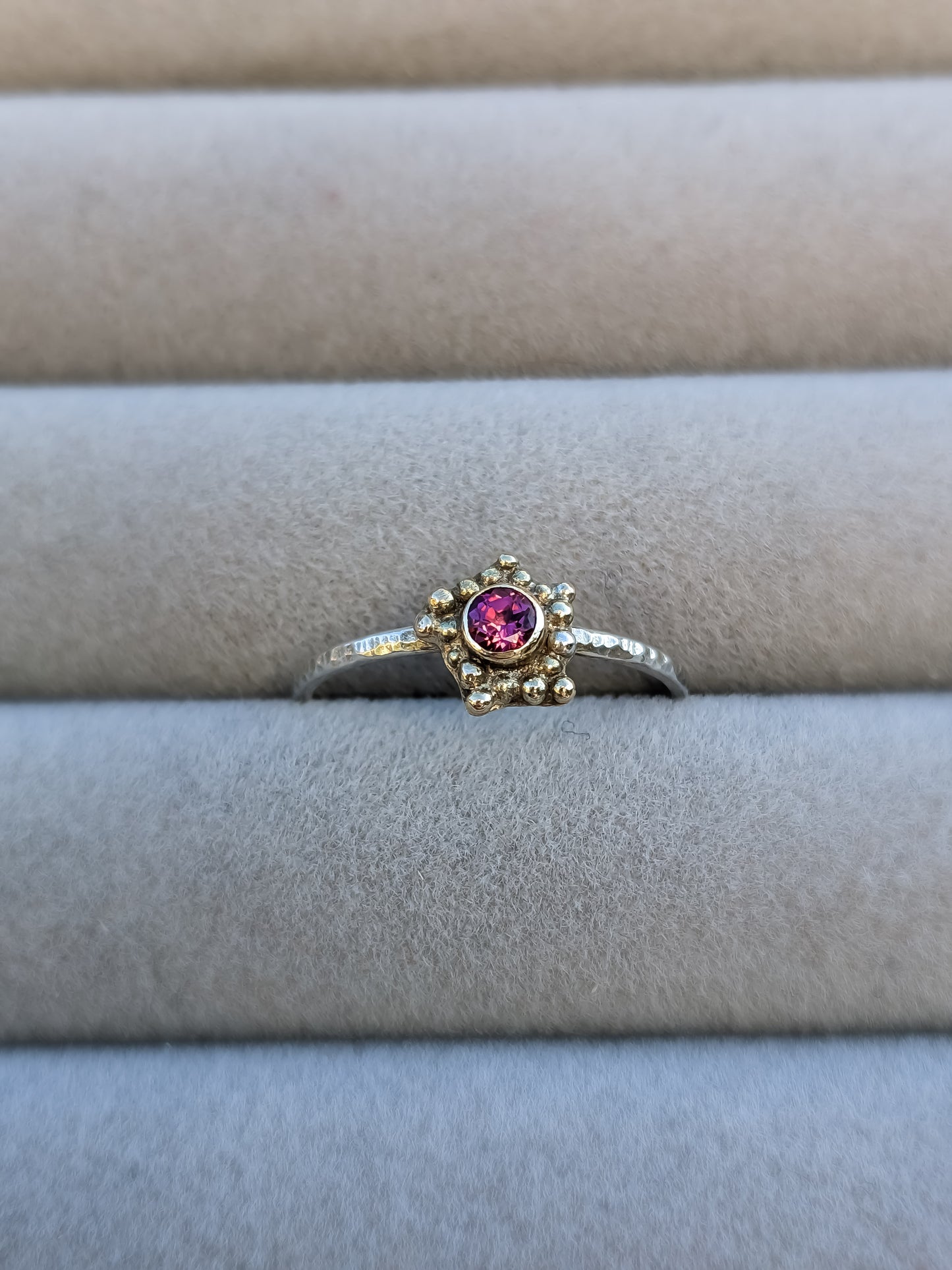 Pink Tourmaline Ring